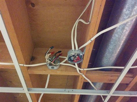 how to attach junction box to joist|how to install junction box above electrical.